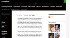 Desktop Screenshot of einfach-ficken.info